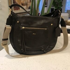 Lauren Ralph Lauren leather cross body bag